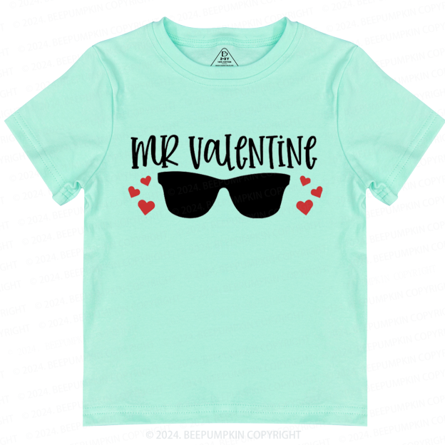 Mr Valentine Toddler&Kids Tees Beepumpkin