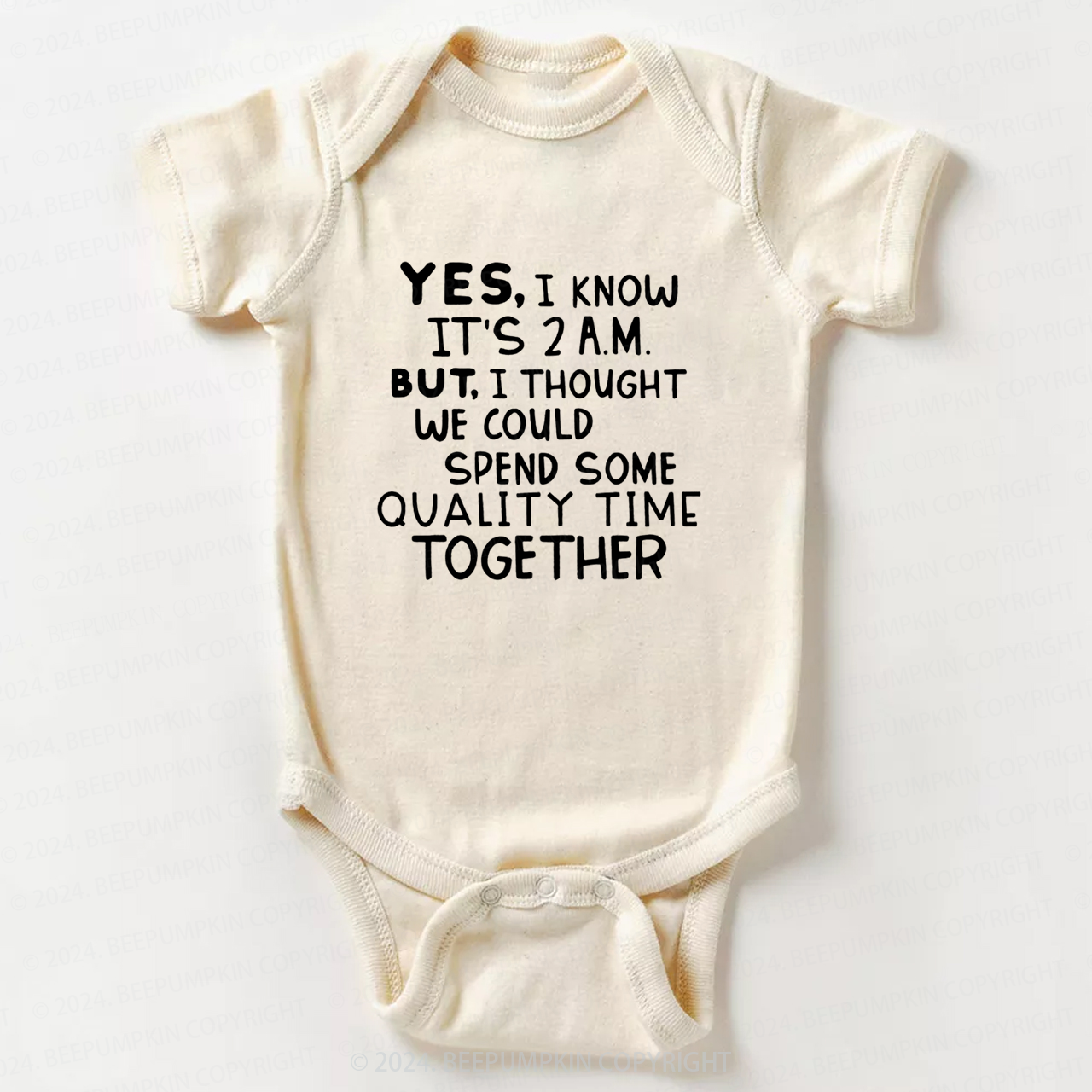 Yes I Know It's 2AM Bodysuit For Baby 7