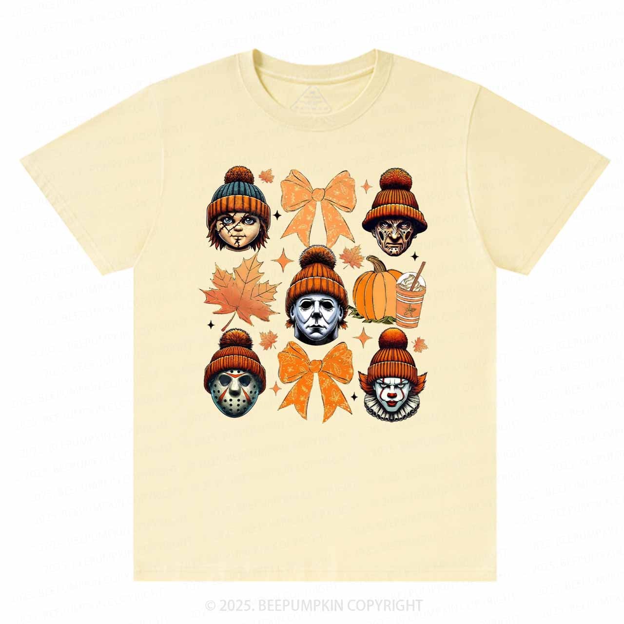 Fall Vibes Horror T-Shirts Beepumpkin 