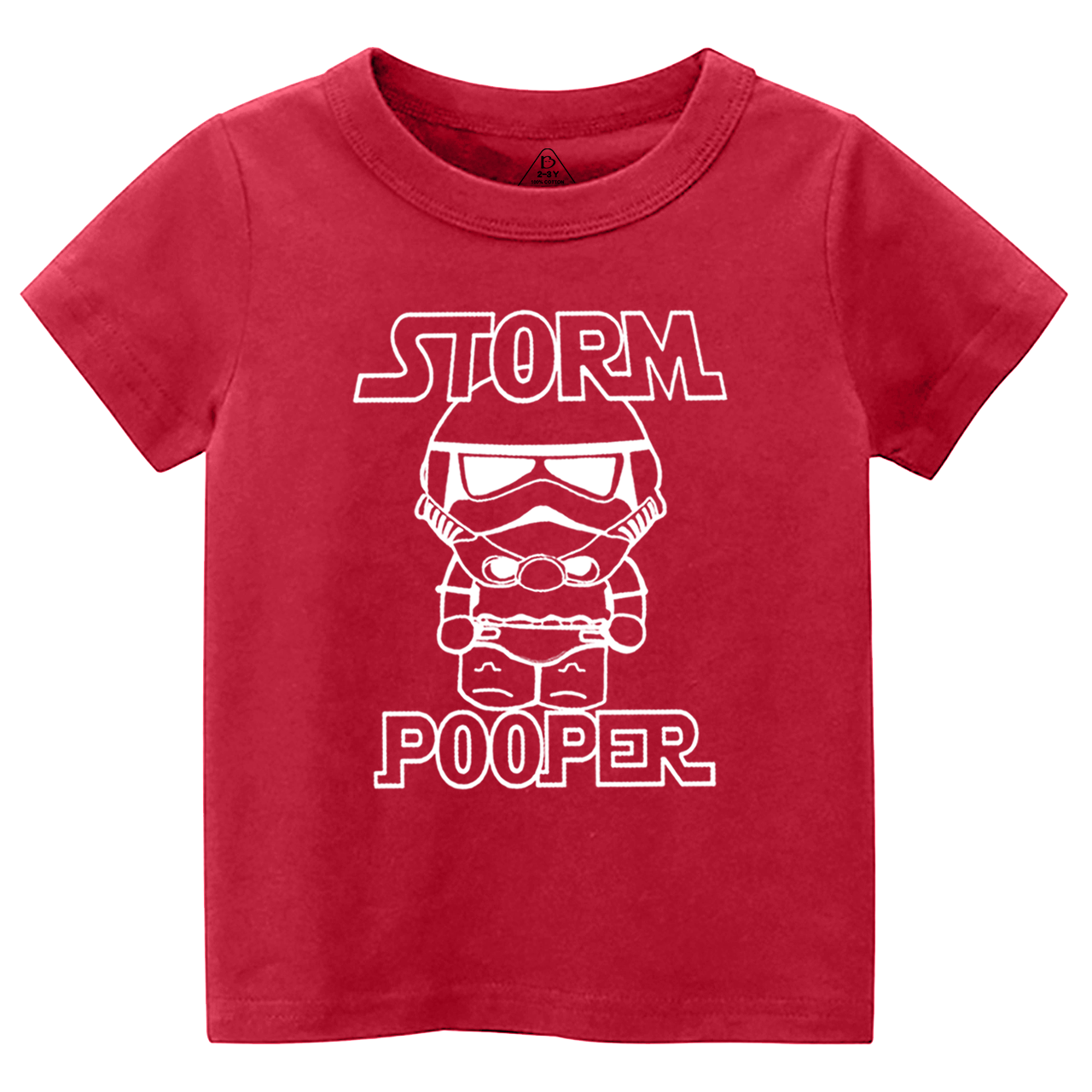 Storm Pooper Toddler&Kid's Tees Beepumpkin 7