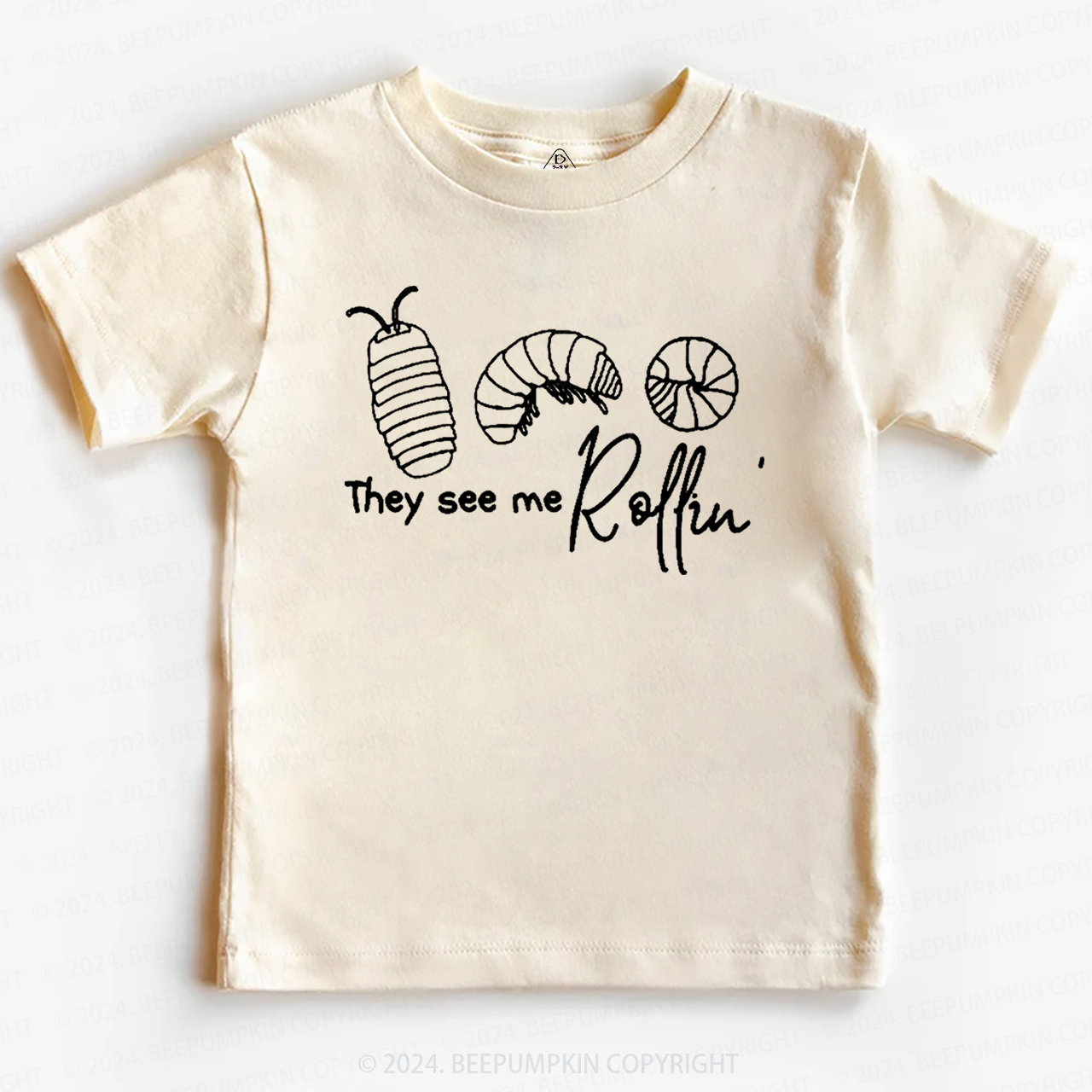 Roly Poly  Pill Bug Toddler&Kids Tees 7