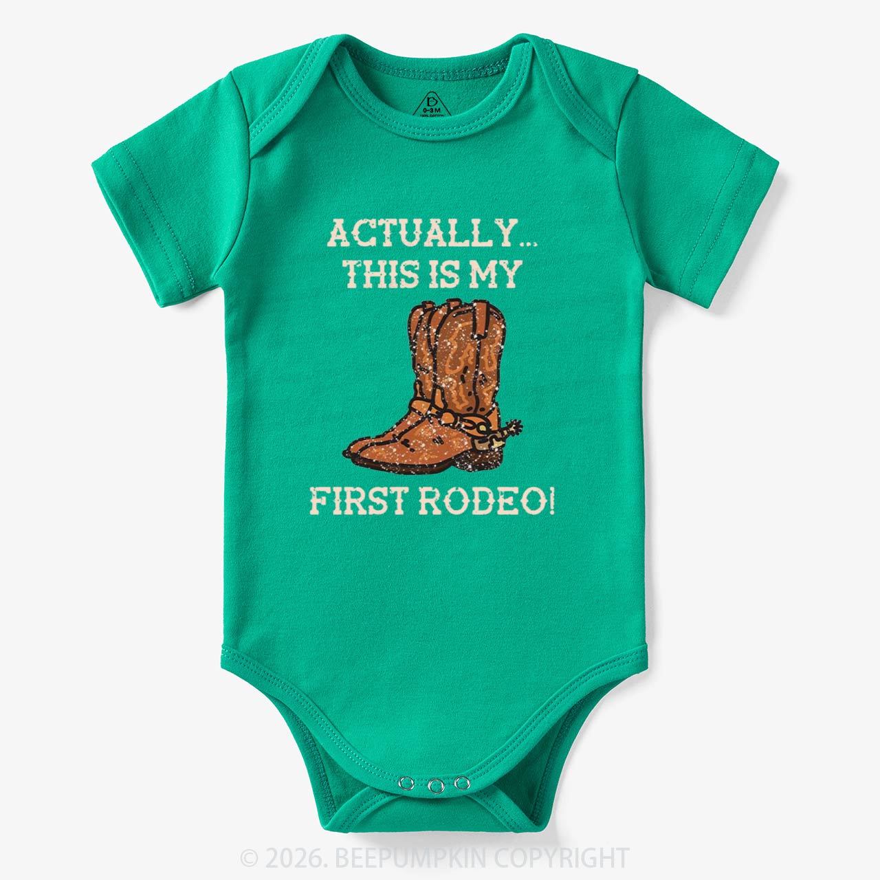 This Is My First Rodeo Bodysuit