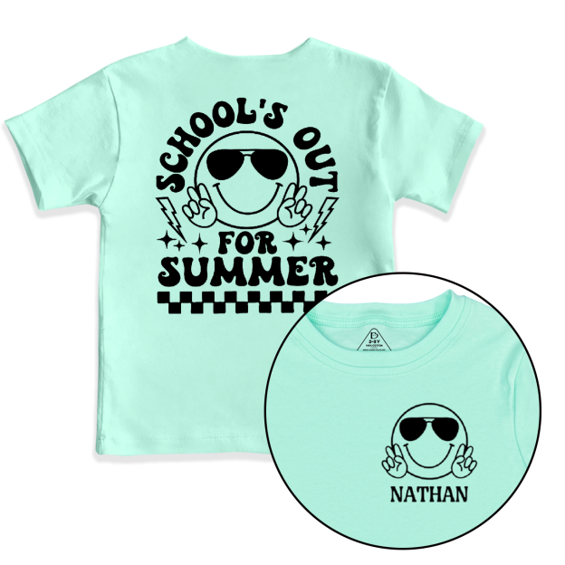 Schools Out For Summer Toddler&Kid's Tees Beepumpkin