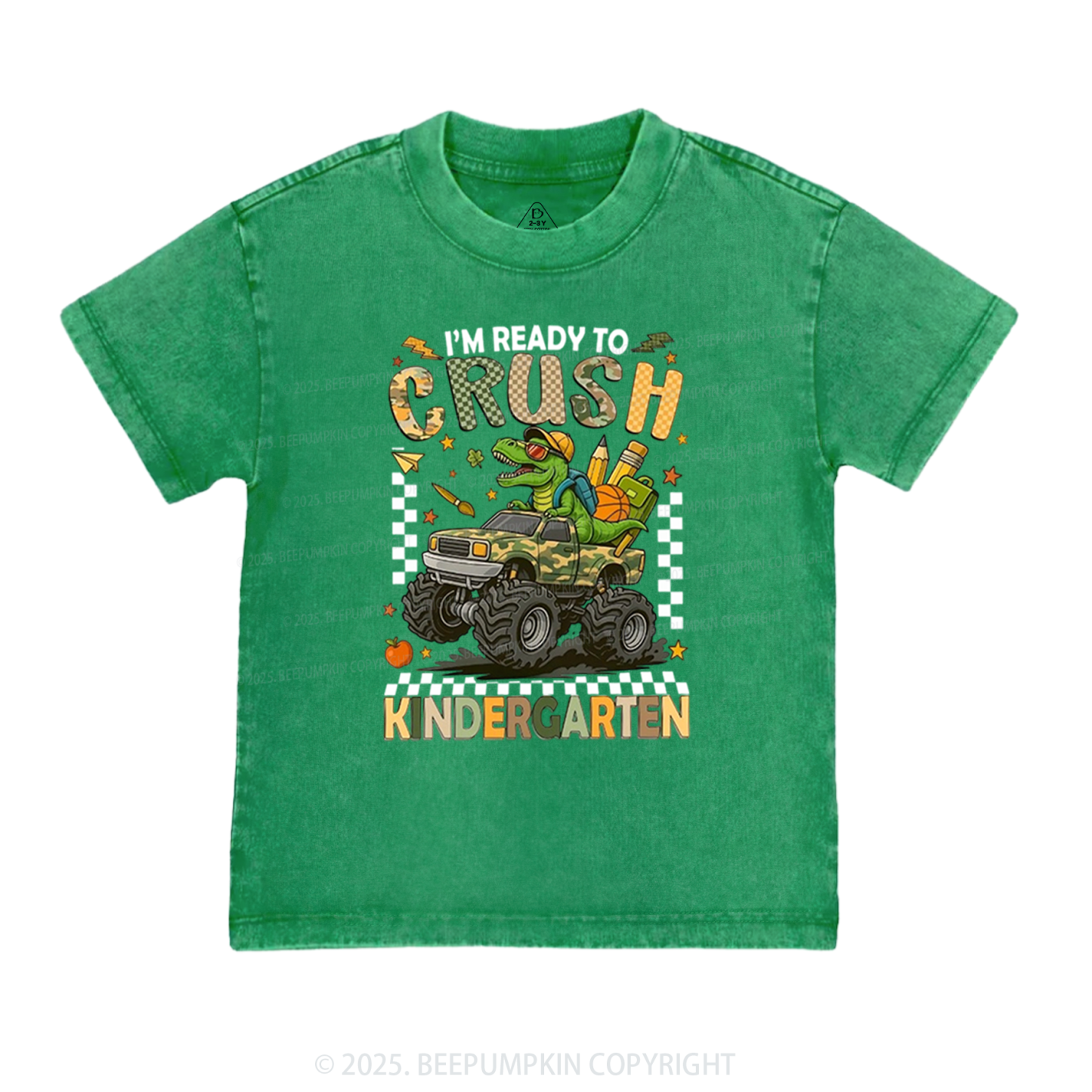 Personalized I’m Ready To Crush Toddler&Kids Washed Tees