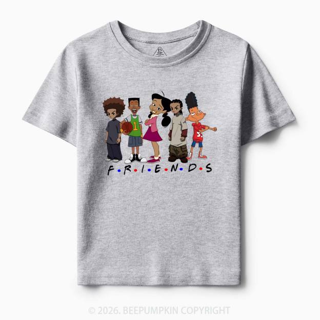 Black Cartoon Characters Toddler&Kid's Tees Beepumpkin