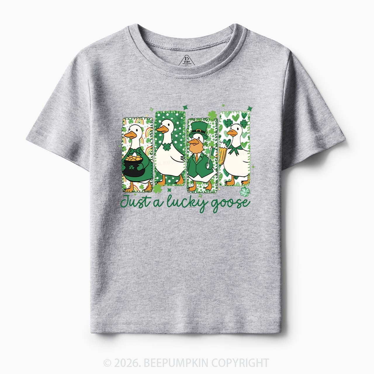 Holiday Goose St Patrick's Day Toddler&Kid's Tees Beepumpkin 7