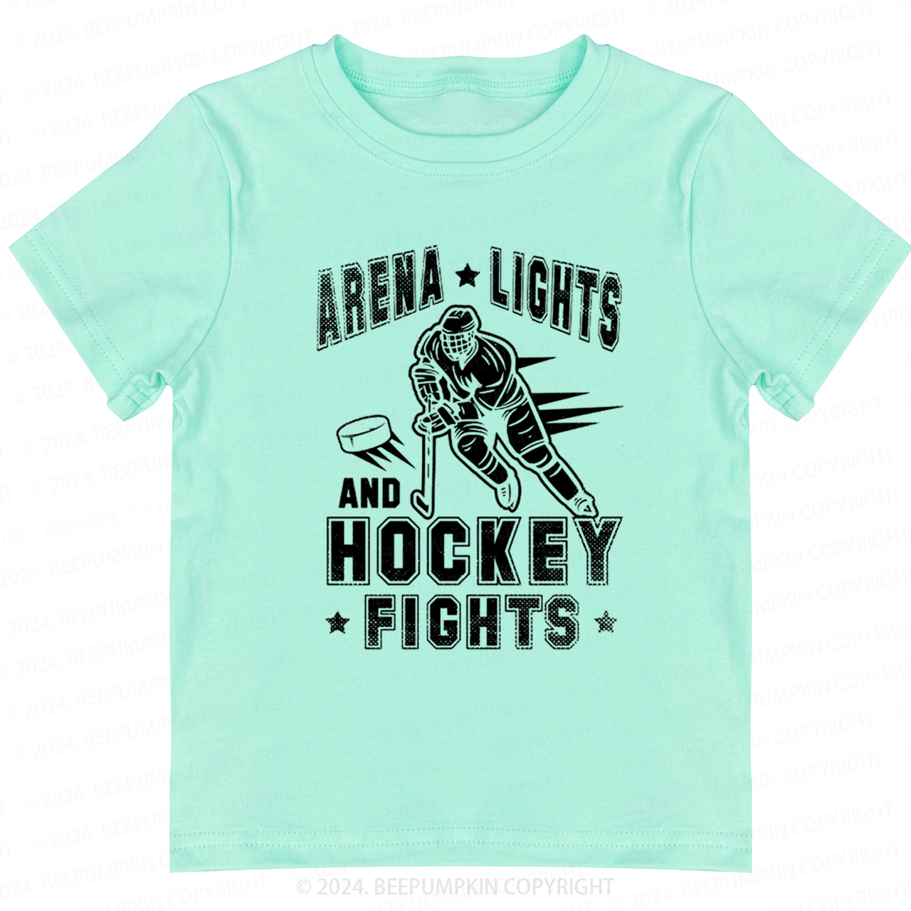 Arena Lights And Hockey Fights Toddler&Kids Tees 