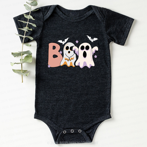 BOO Ghost Halloween Bodysuits