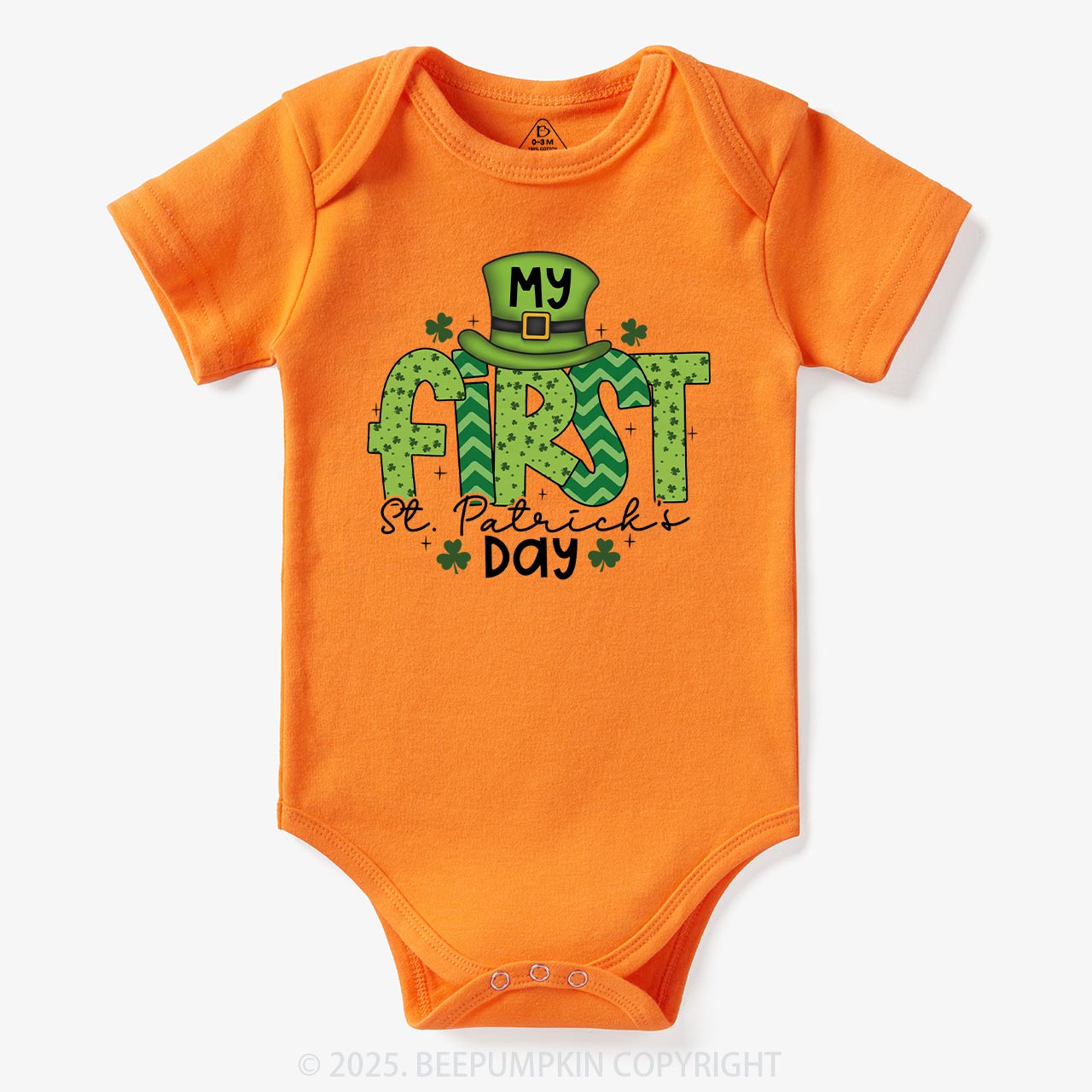 Baby’s First Luck St. Patrick's Day Bodysuit Beepumpkin