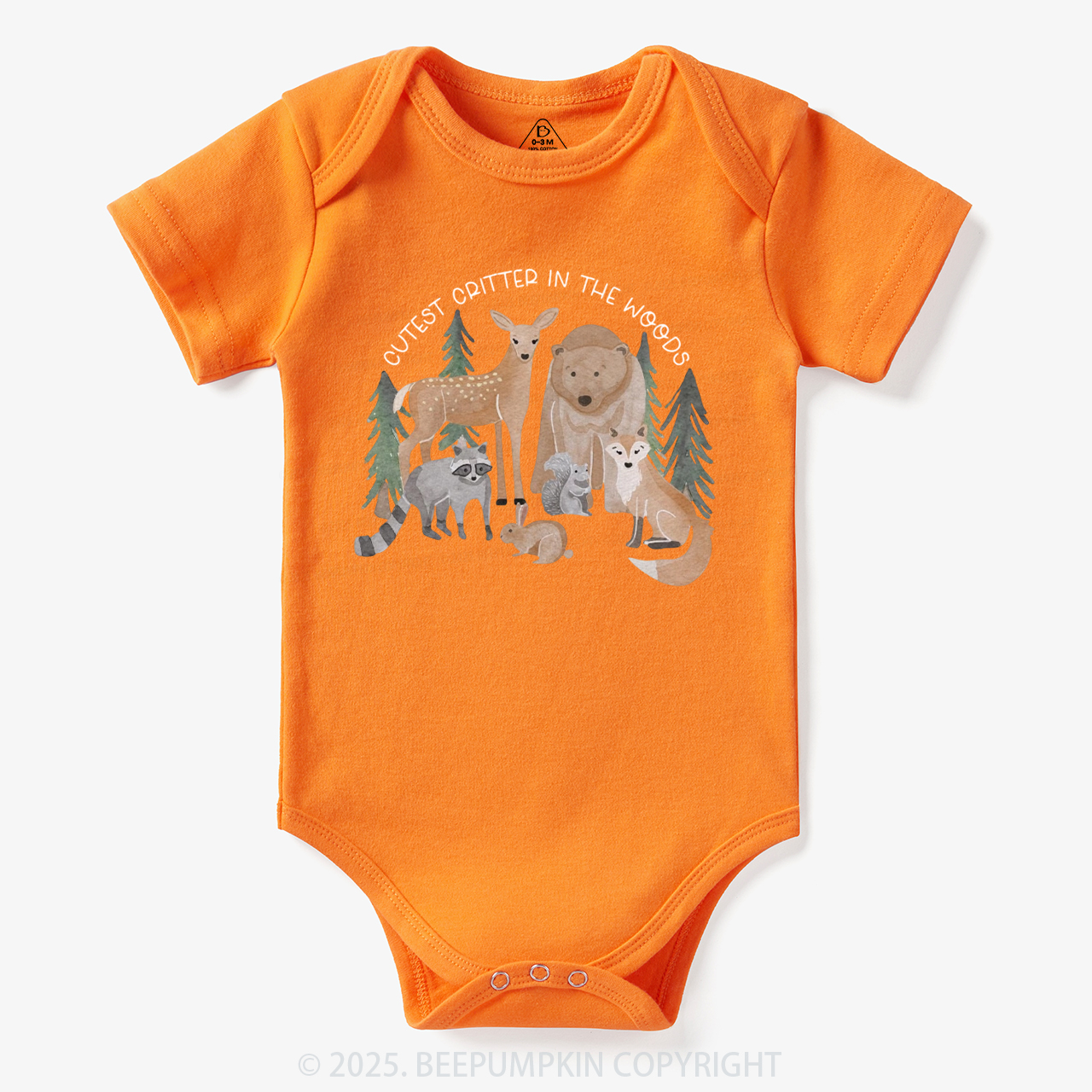 Cutest Critter In The Woods Bodysuit Beepumpkin