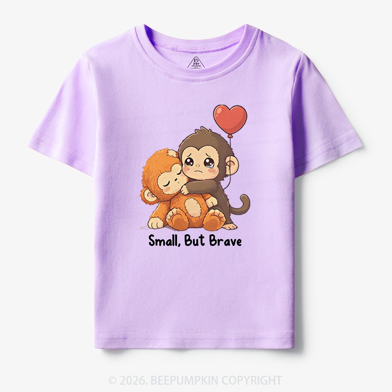 Small But Brave Punch Monkey Toddler&Kid's Tees