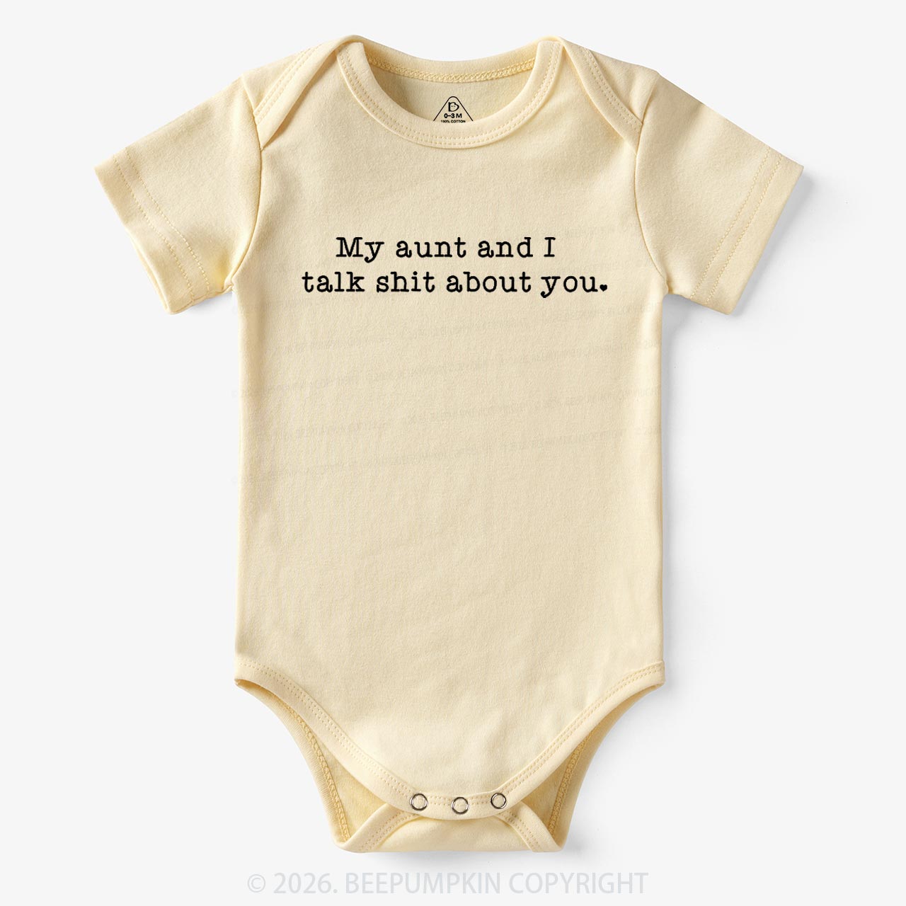 My Aunt And I Talk Shit About You Bodysuit