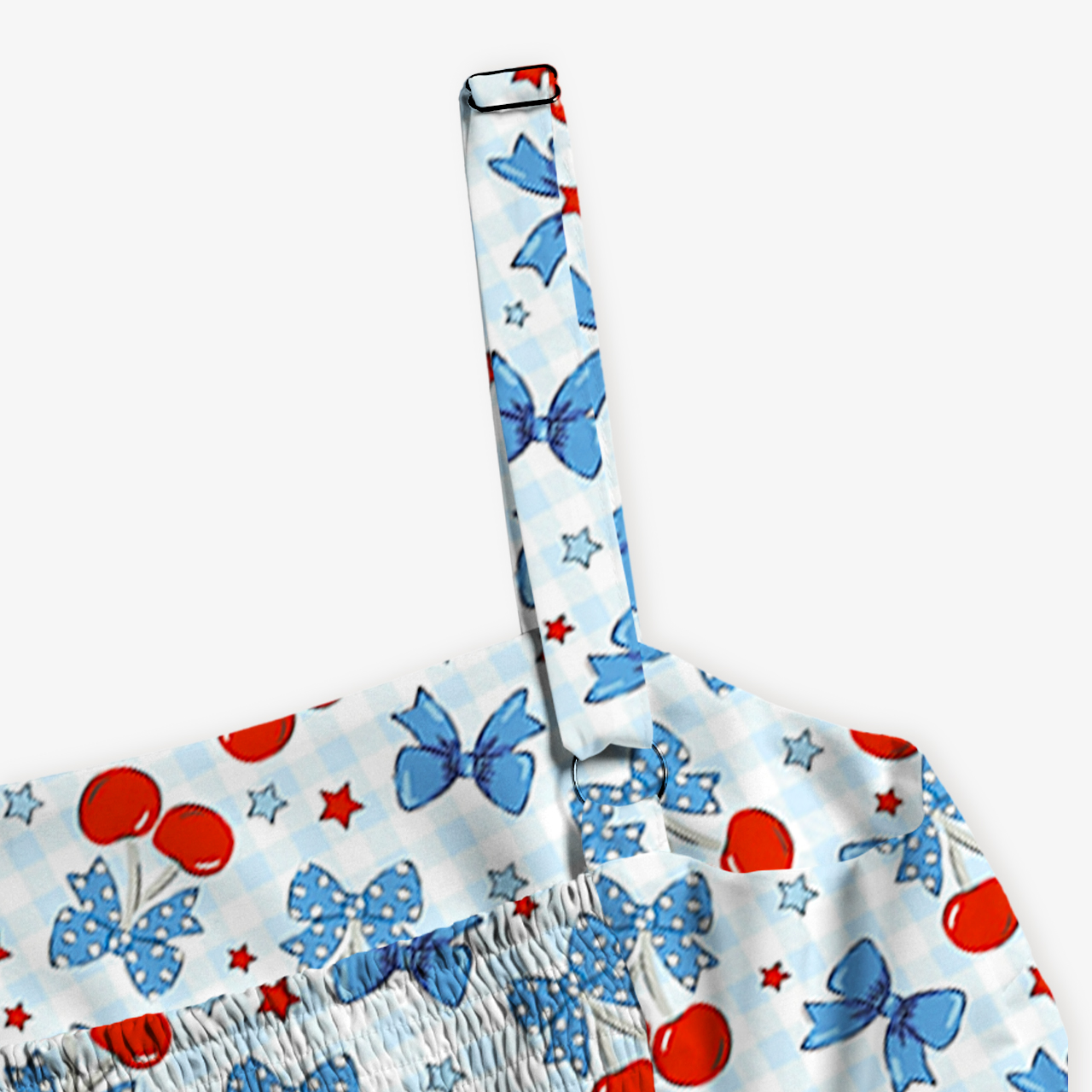 Stars, Cherries & Blooms Independence Day Mom&Me Voile Cami Dress