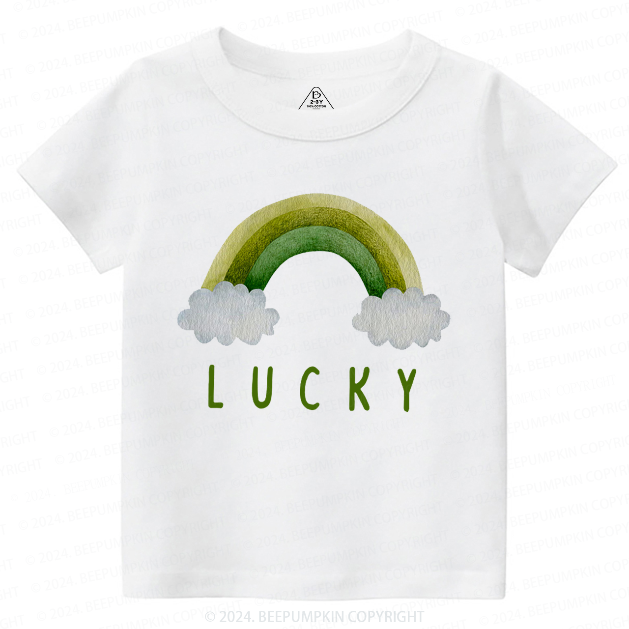 Luck Of the Rainbow St.Patricks Day Toddler Tees