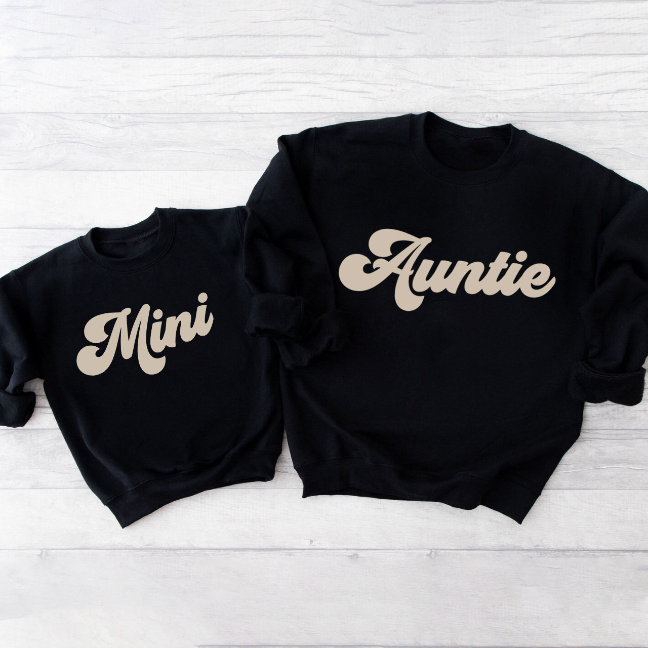 Personalized Retro Family Sweatshirts