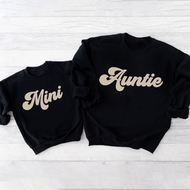 Personalized Retro Family Sweatshirts