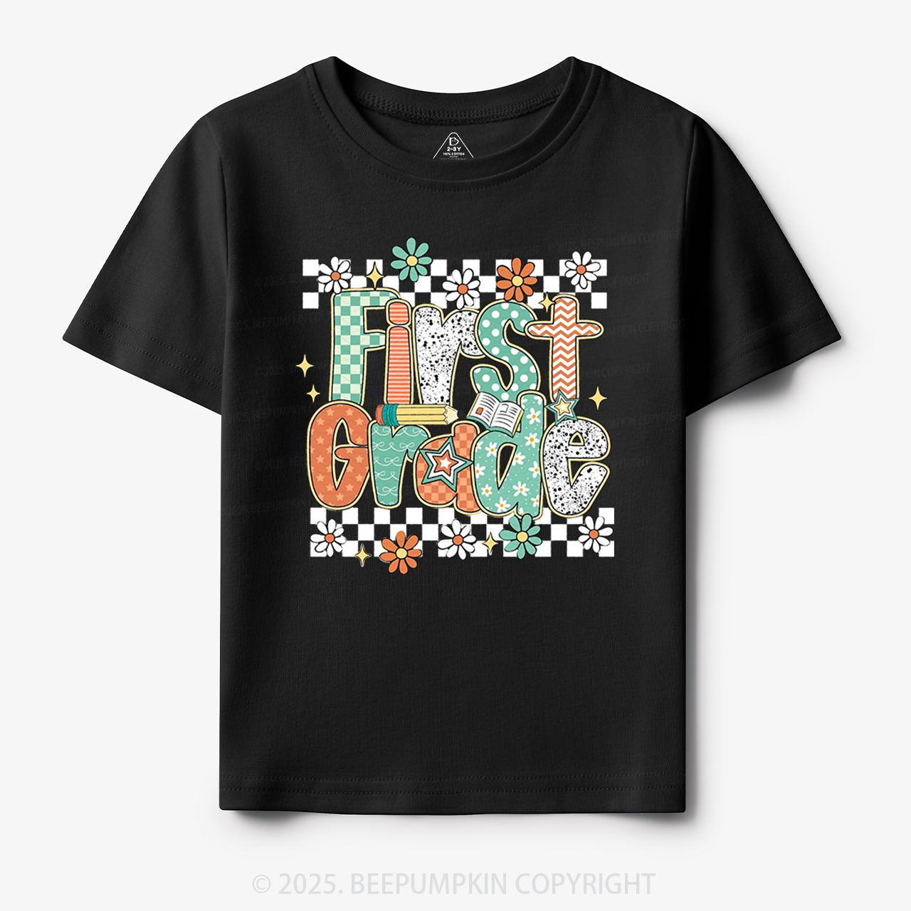 Personalized Grade Blossoms Toddler&Kid's Tees Beepumpkin