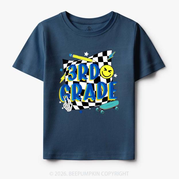 Personalized Cool Skateboard Lightning Back to School Toddler&Kid's Tees