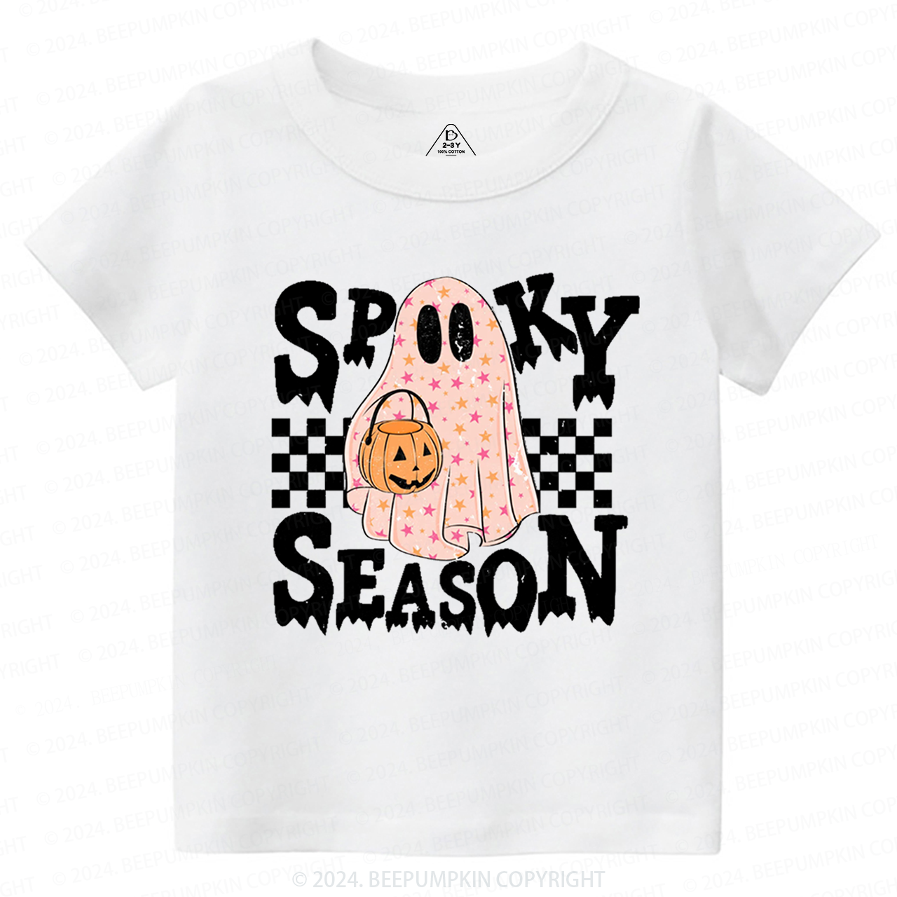 Happy Halloween Spooky Season Toddler&Kids Tees 
