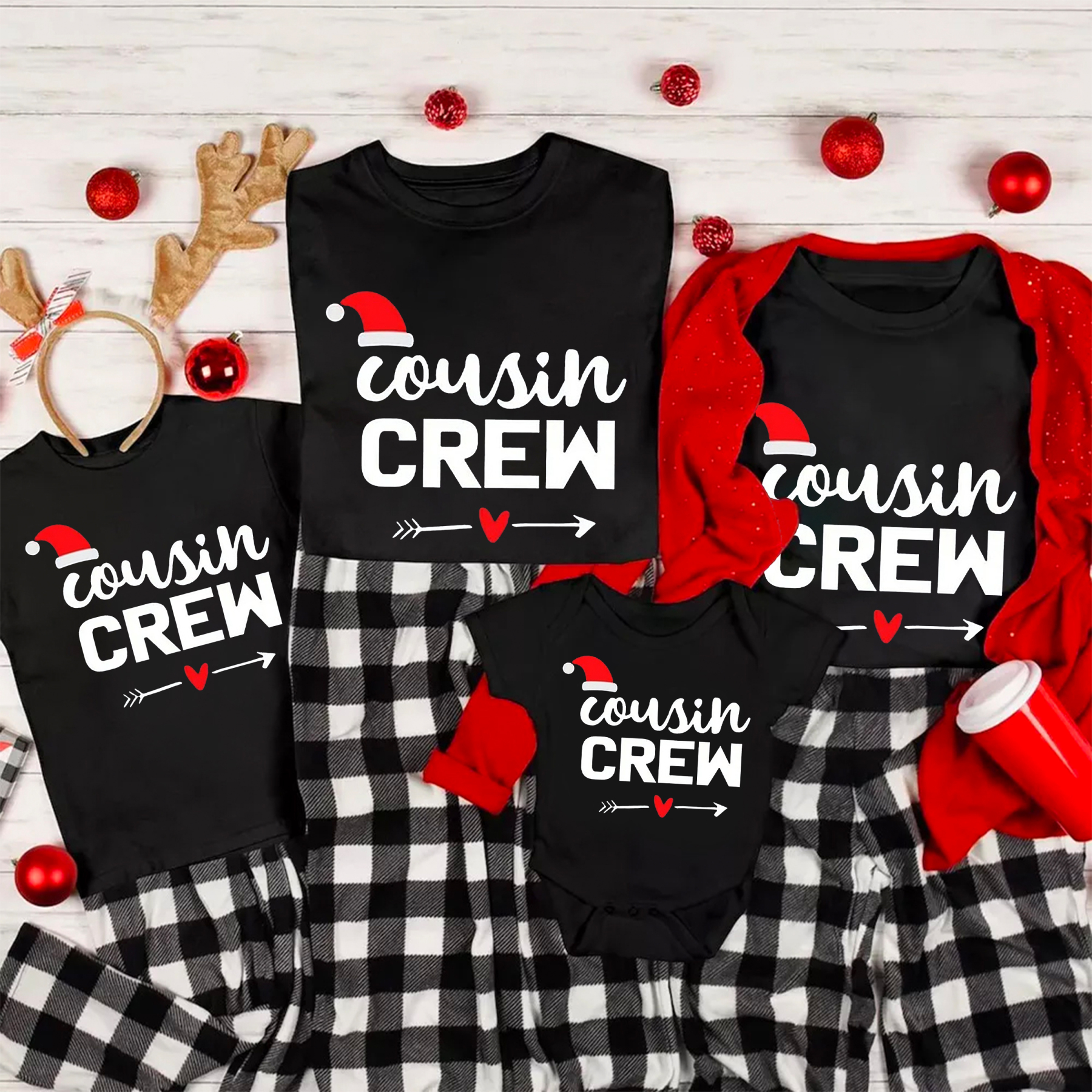 Heart&Arow Christmas Family Matching Shirt