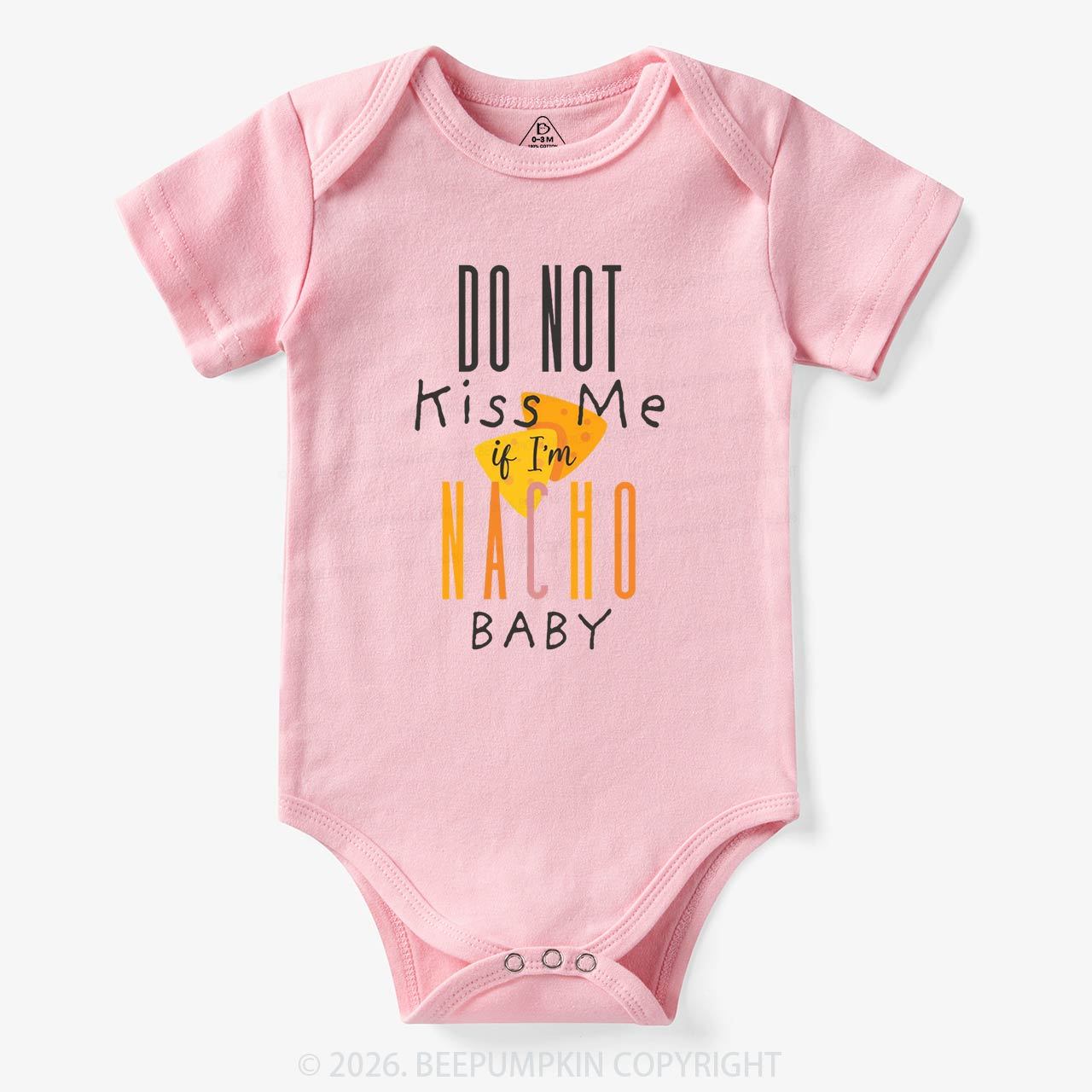 Funny Do Not Kiss Me Bodysuit