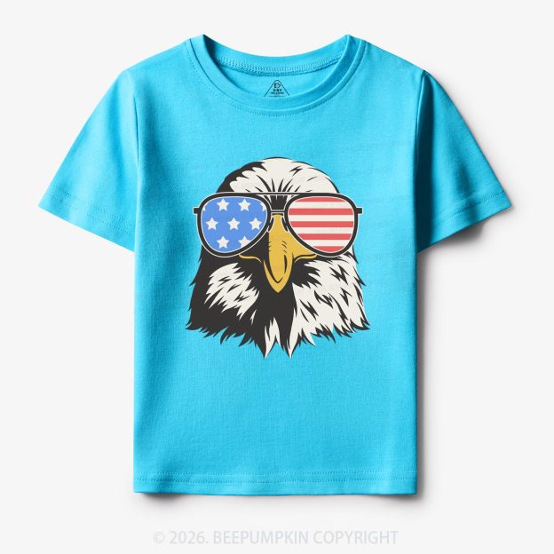 Patriotic 4th Of July Eagle Toddler Tees