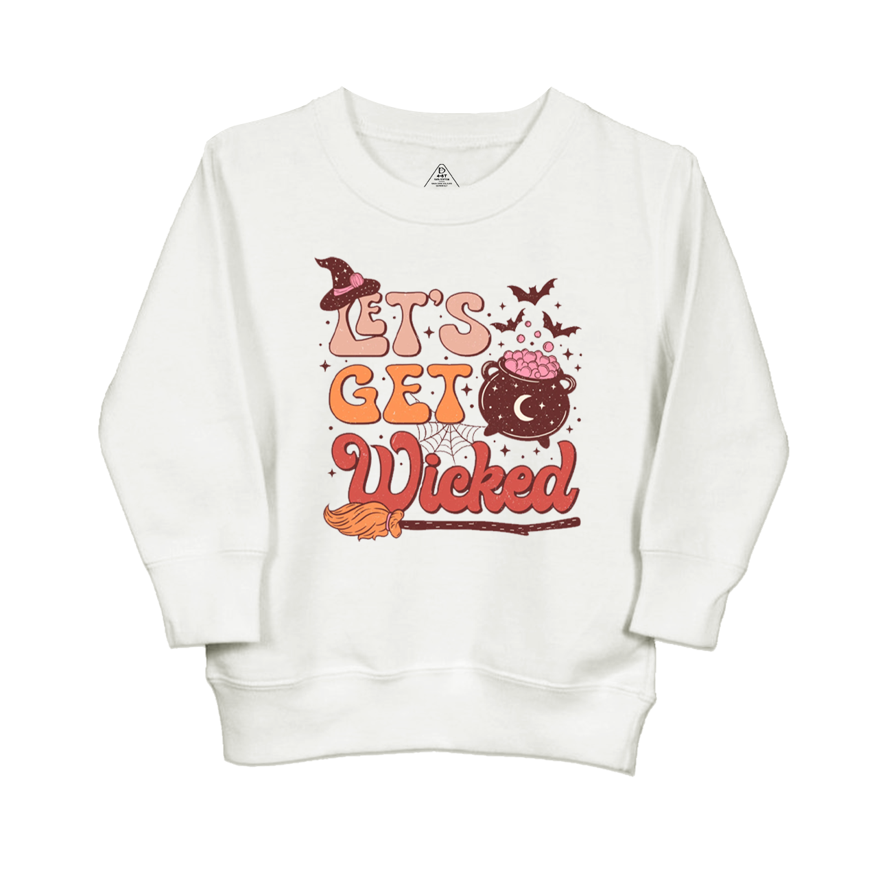 Let's Get Wicked Halloween Kids Sweatshirt