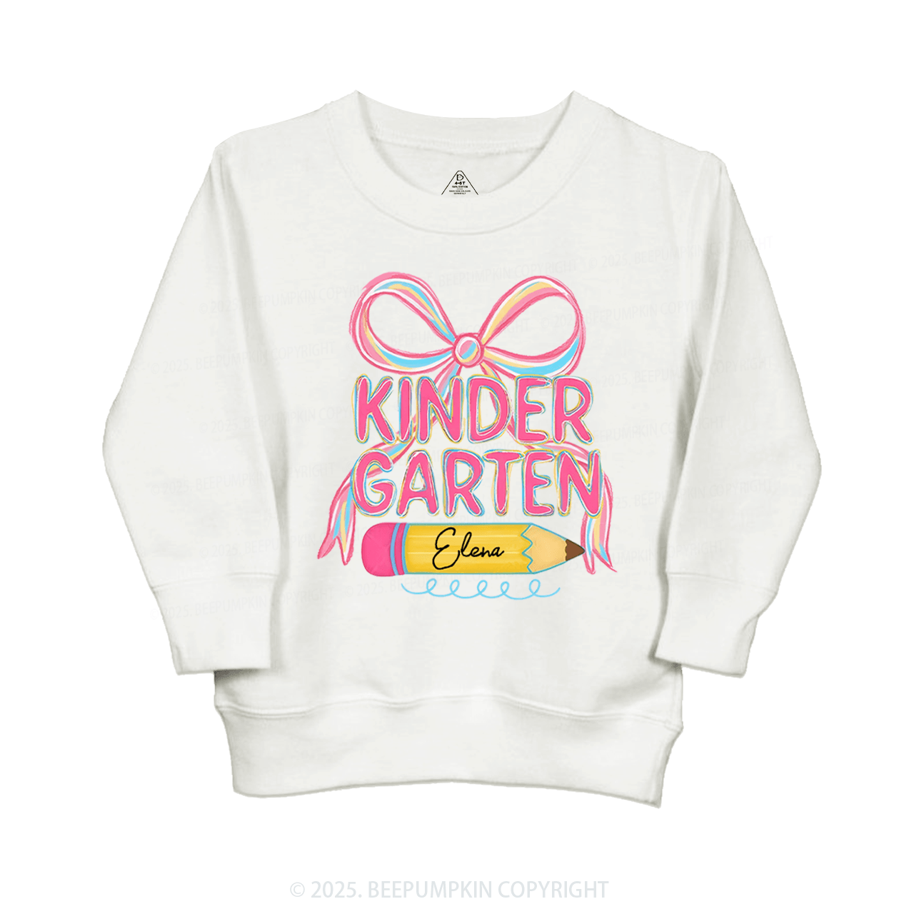 Personalized School Days Kid's Sweatshirt