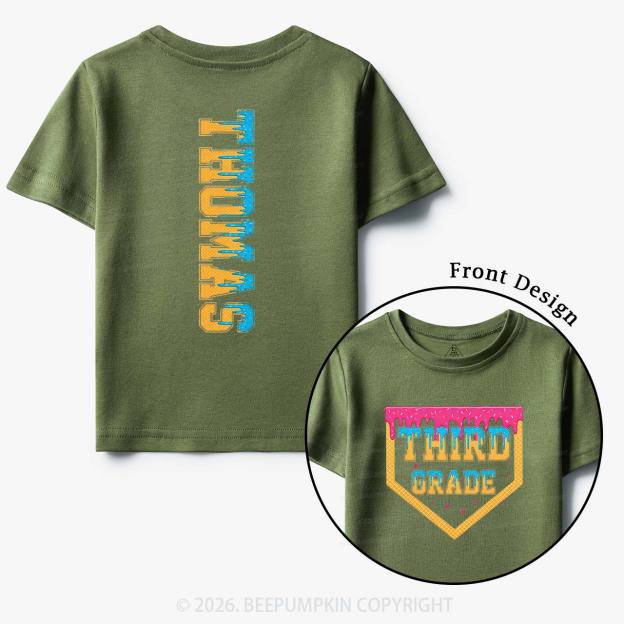 Personalized Sprinkles Name Back To School Toddler&Kid's Tees