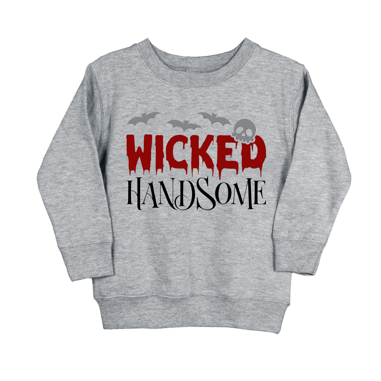 Halloween Wicked Handsome Kids Sweatshirt
