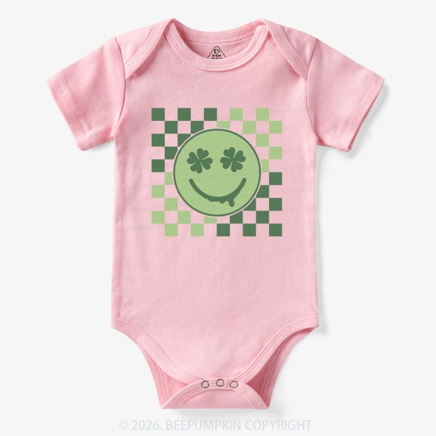 Retro Clover St.Patricks Day Bodysuit