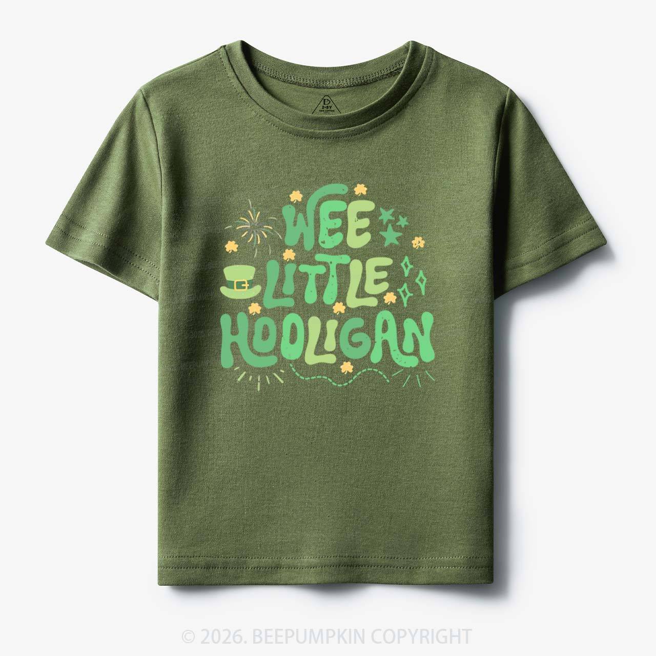 Wee Little Hooligan St. Patrick's DayToddler&Kid's Tees Beepumpkin