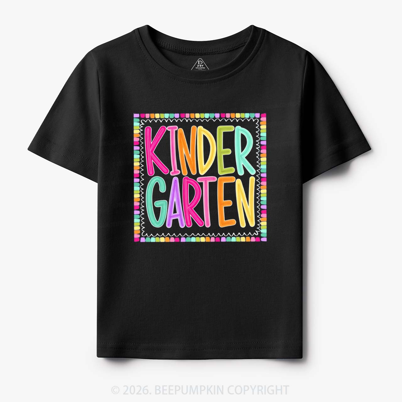 Color Pop Grade Level Back to School Toddler&Kid's Tees