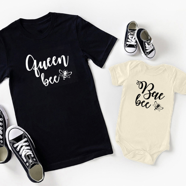 Queen Bee Bae Bee Mom&Me Shirt