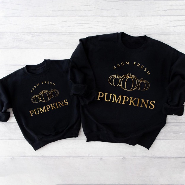 Farm Fresh Pumpkins Fall Sweatshirts