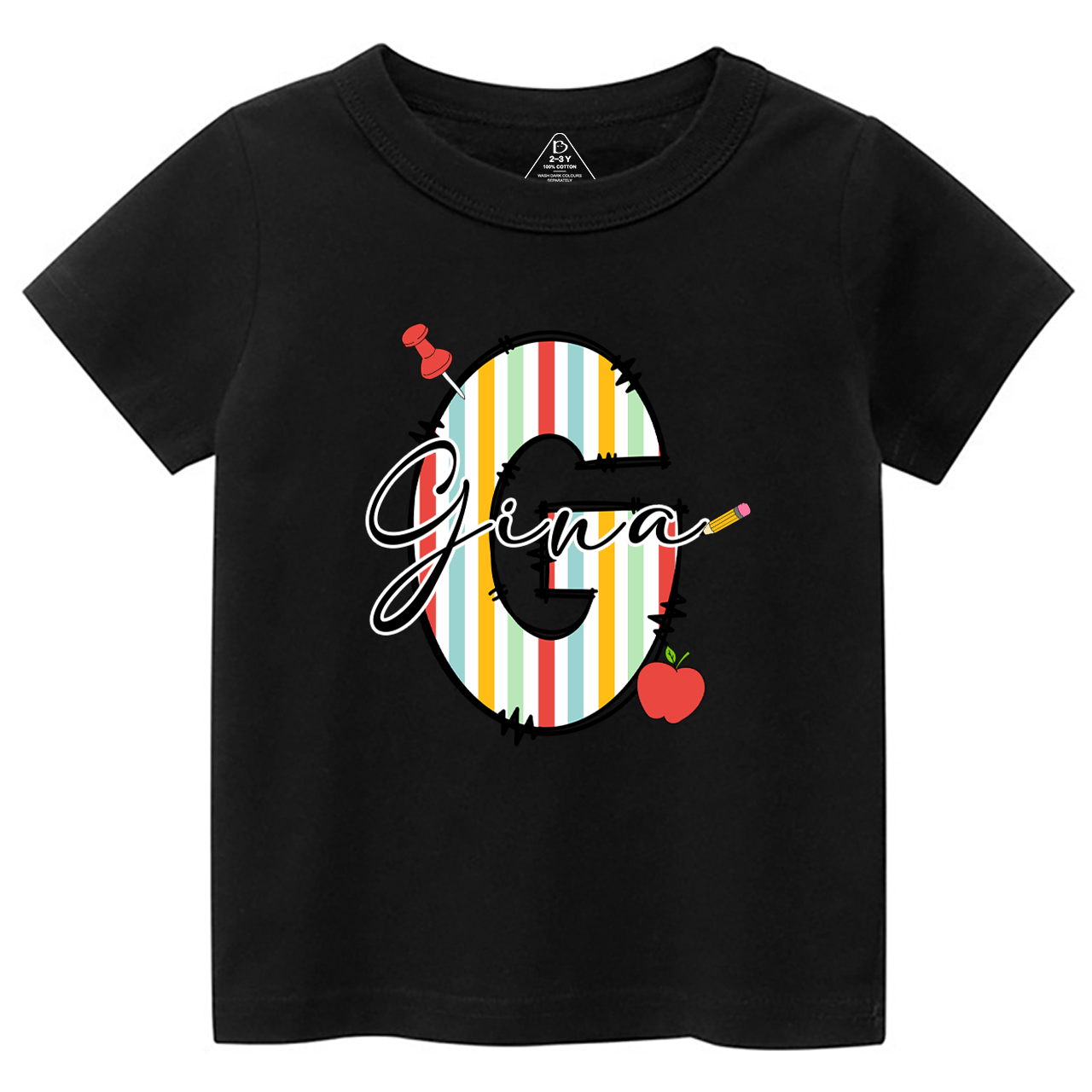Personalized Alphabet Toddler&Kid's Tees Beepumpkin