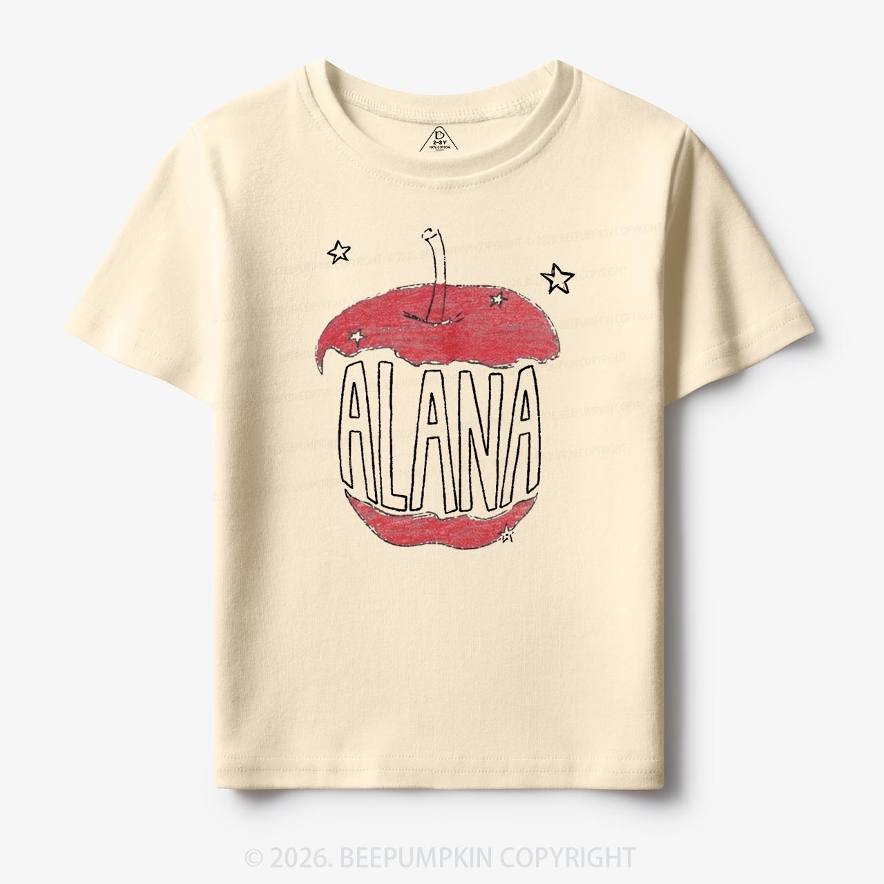 Personalized APPLE Back To School  Toddler&Kids Shirts