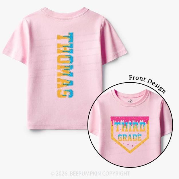 Personalized Sprinkles Name Back To School Toddler&Kid's Tees