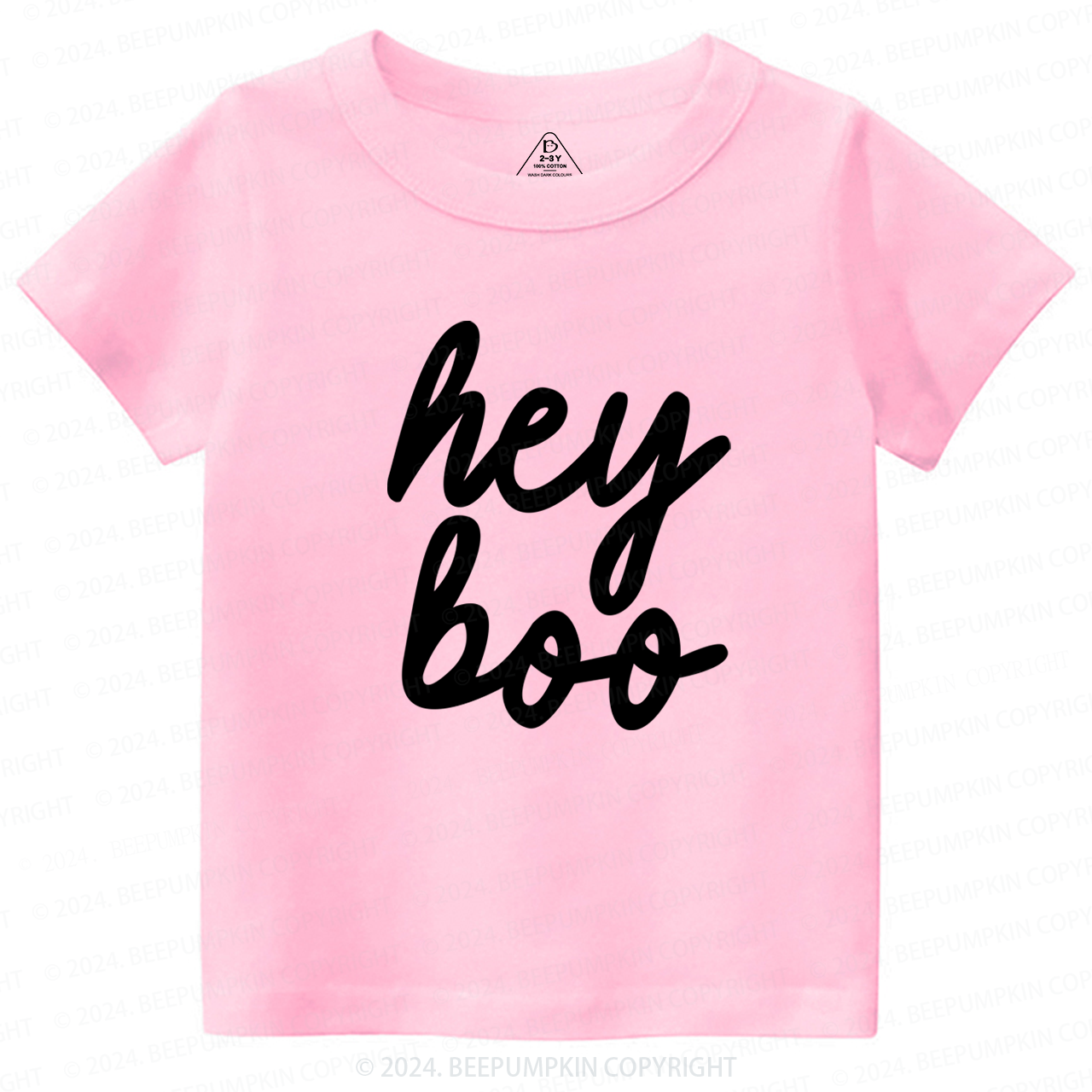 Hey Boo Halloween Toddler&Kids Tees 