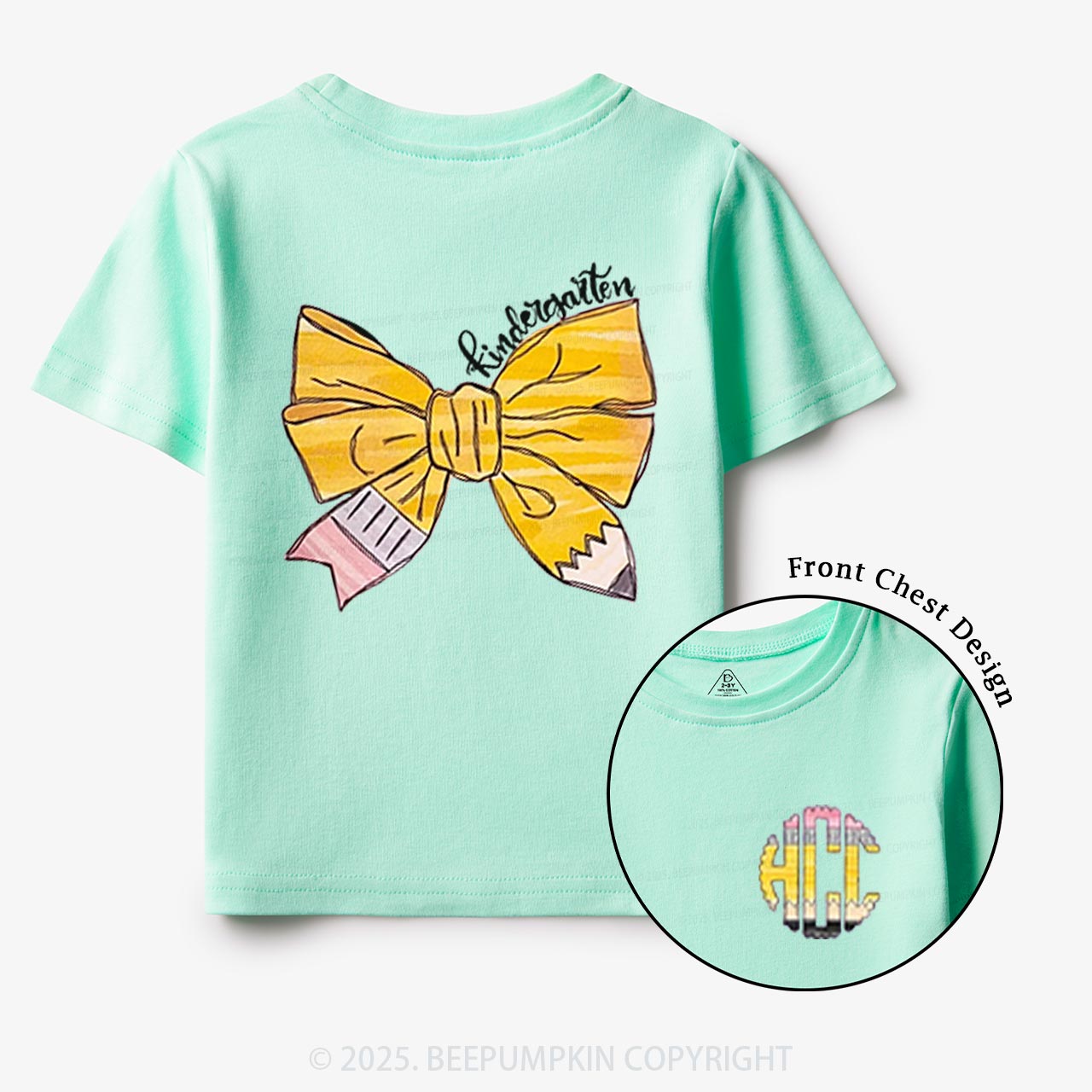 Personalization Girl's Coquette Toddler&Kid's Tees Beepumpkin
