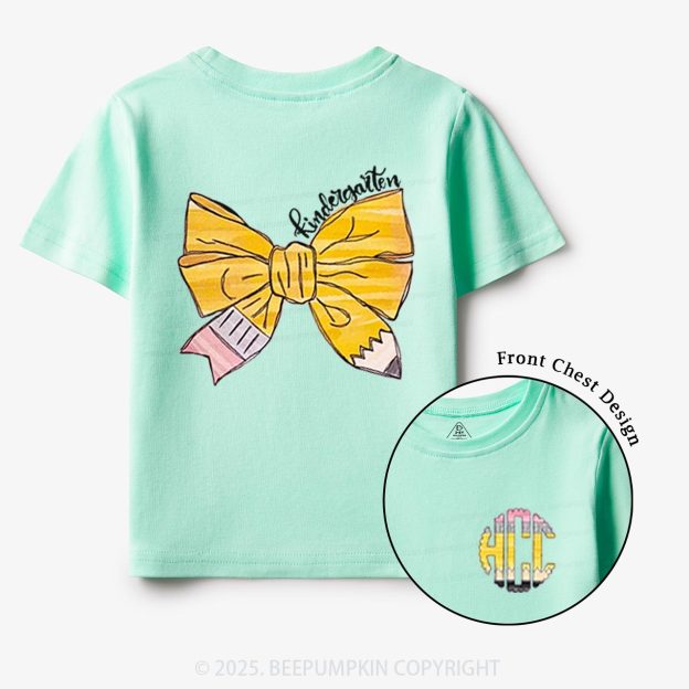 Personalization Girl's Coquette Toddler&Kid's Tees Beepumpkin