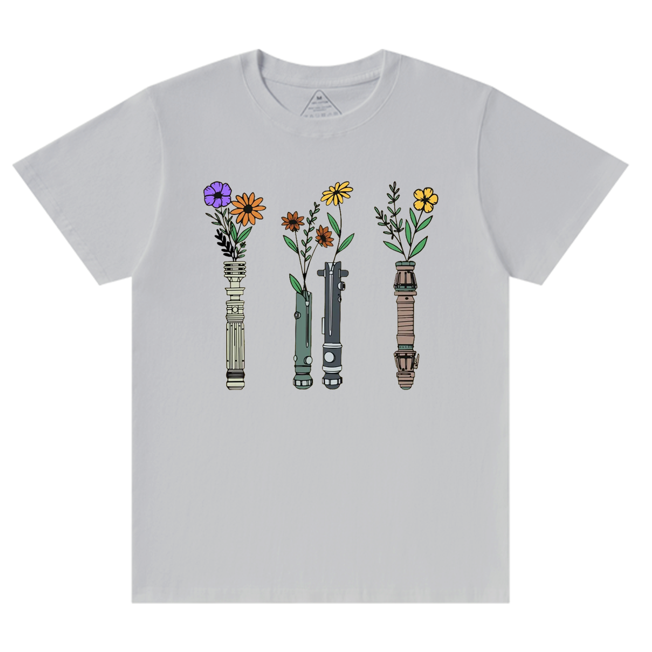 Floral Lightsaber SW Mama T-Shirts
