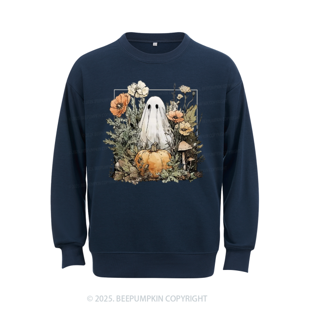 Halloween Fall Ghost Sweatshirt Beepumpkin