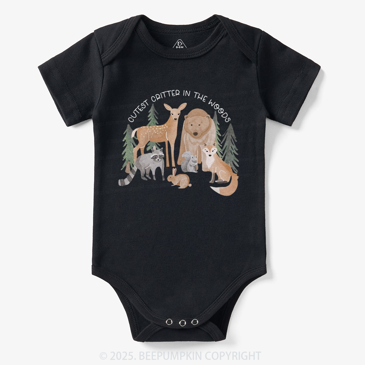 Cutest Critter In The Woods Bodysuit Beepumpkin