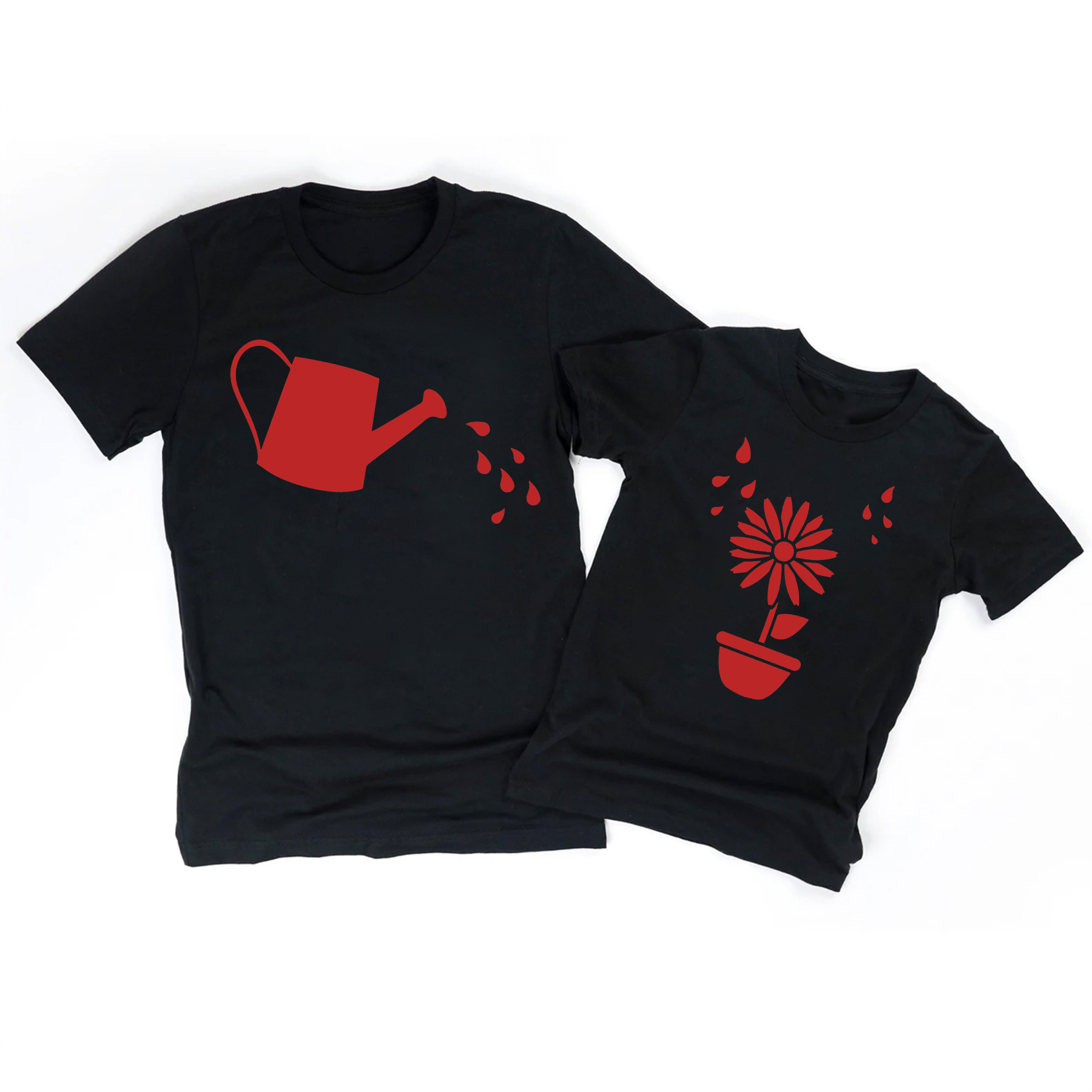 Flower Watering Mom&Me Shirt