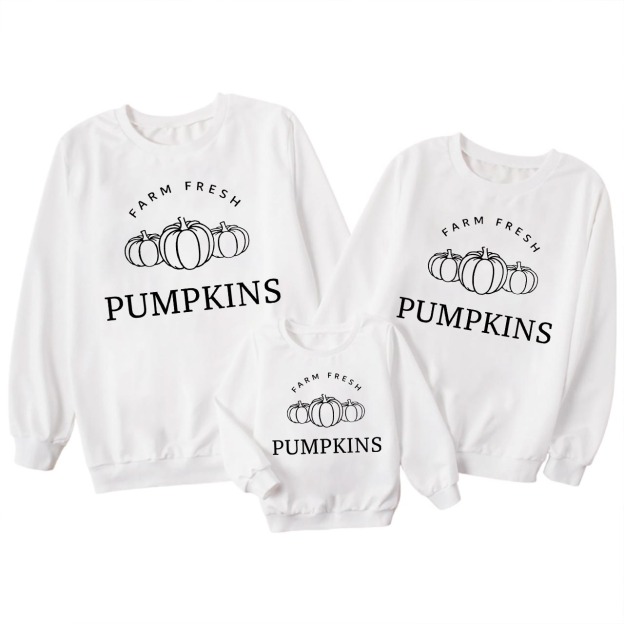 Farm Fresh Pumpkins Fall Sweatshirts