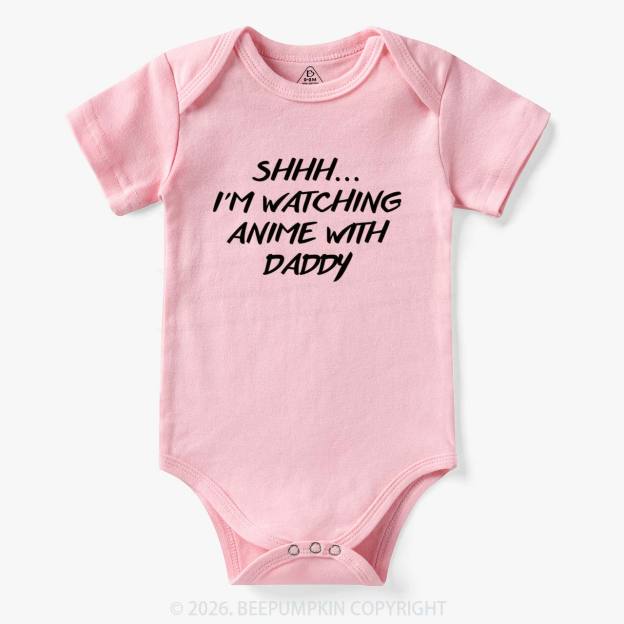 Shhh... I'm Watching Anime With Daddy Bodysuit