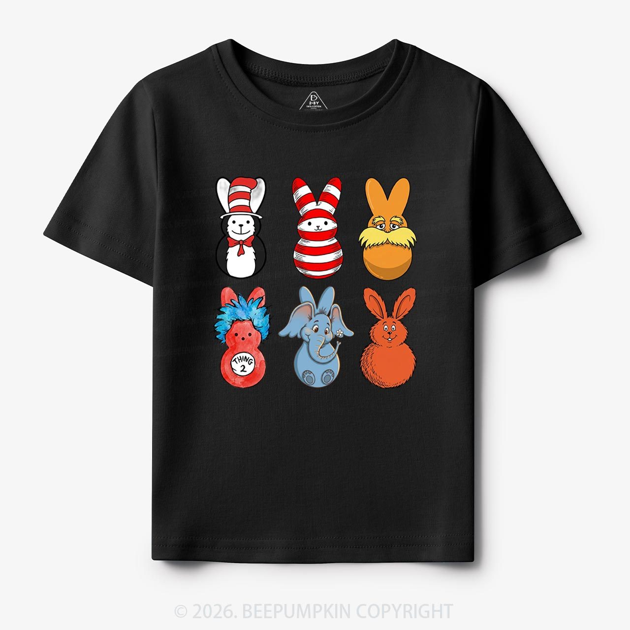 Storybook Bunny Tumbler Toddler&Kids Shirts