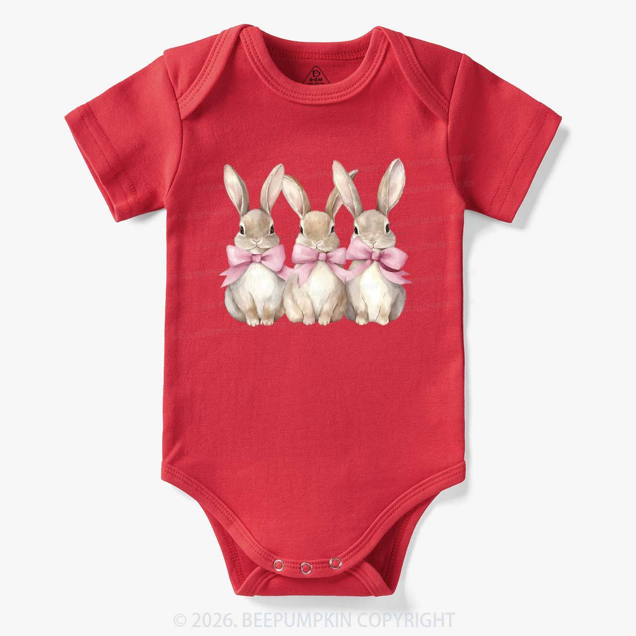 Triple Bunny Hug Easter Bodysuit
