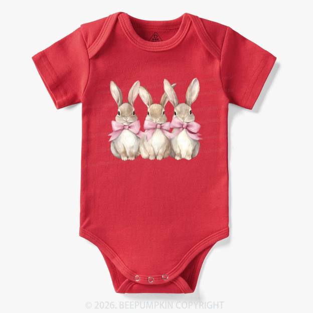 Triple Bunny Hug Easter Bodysuit